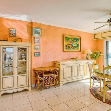 Apartment A6- 2 Bdr Incredible Sea View - Ac, Garage & Terrace Antibes